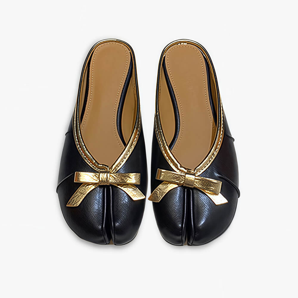 Bow Tie Tabi Sandal Flats