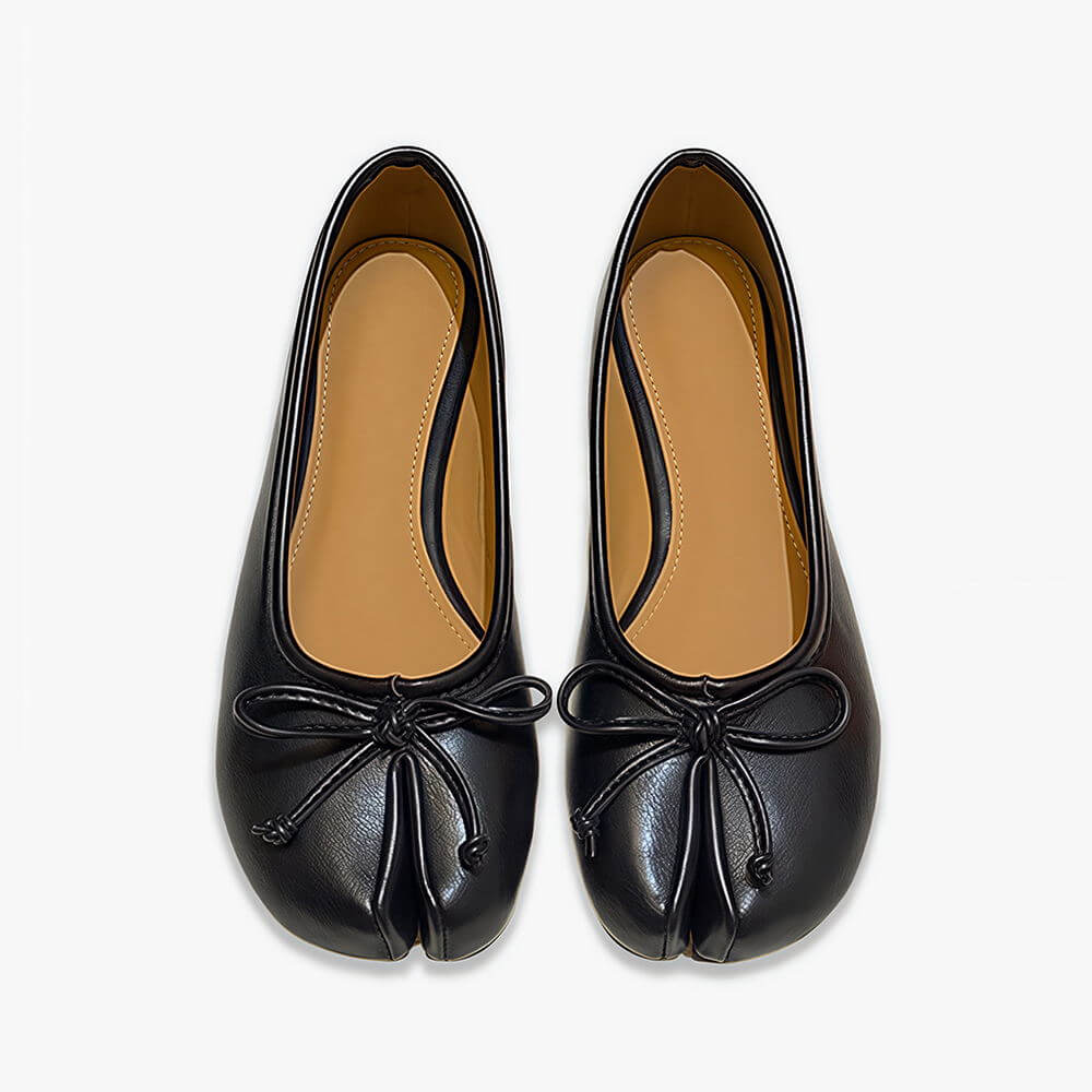 Bow Tie Tabi Flats