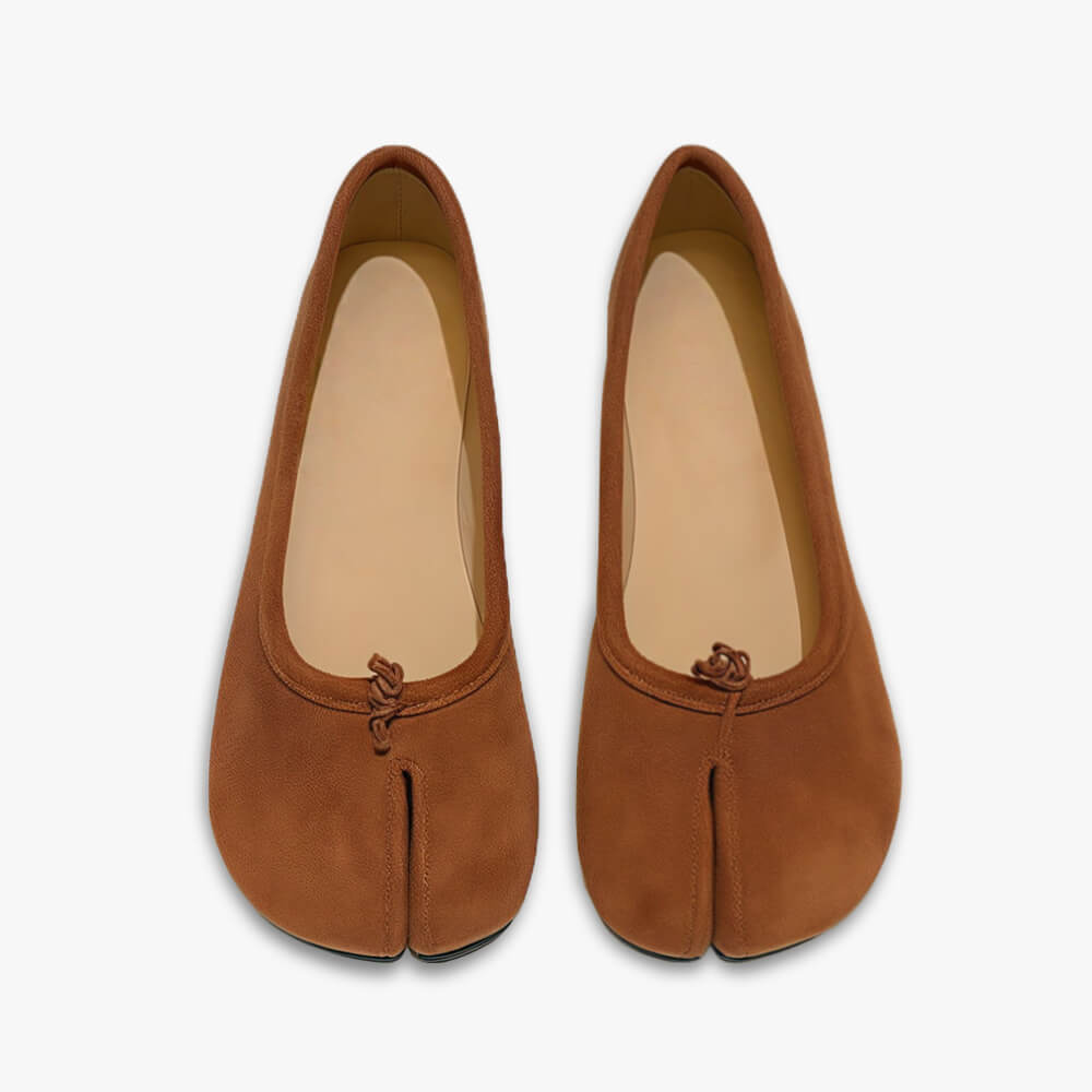 Suede Tabi Ballet Flats