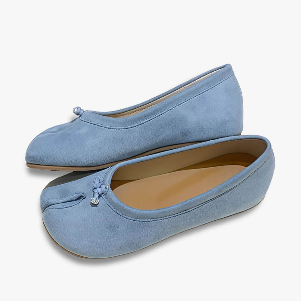 Suede Tabi Ballet Flats