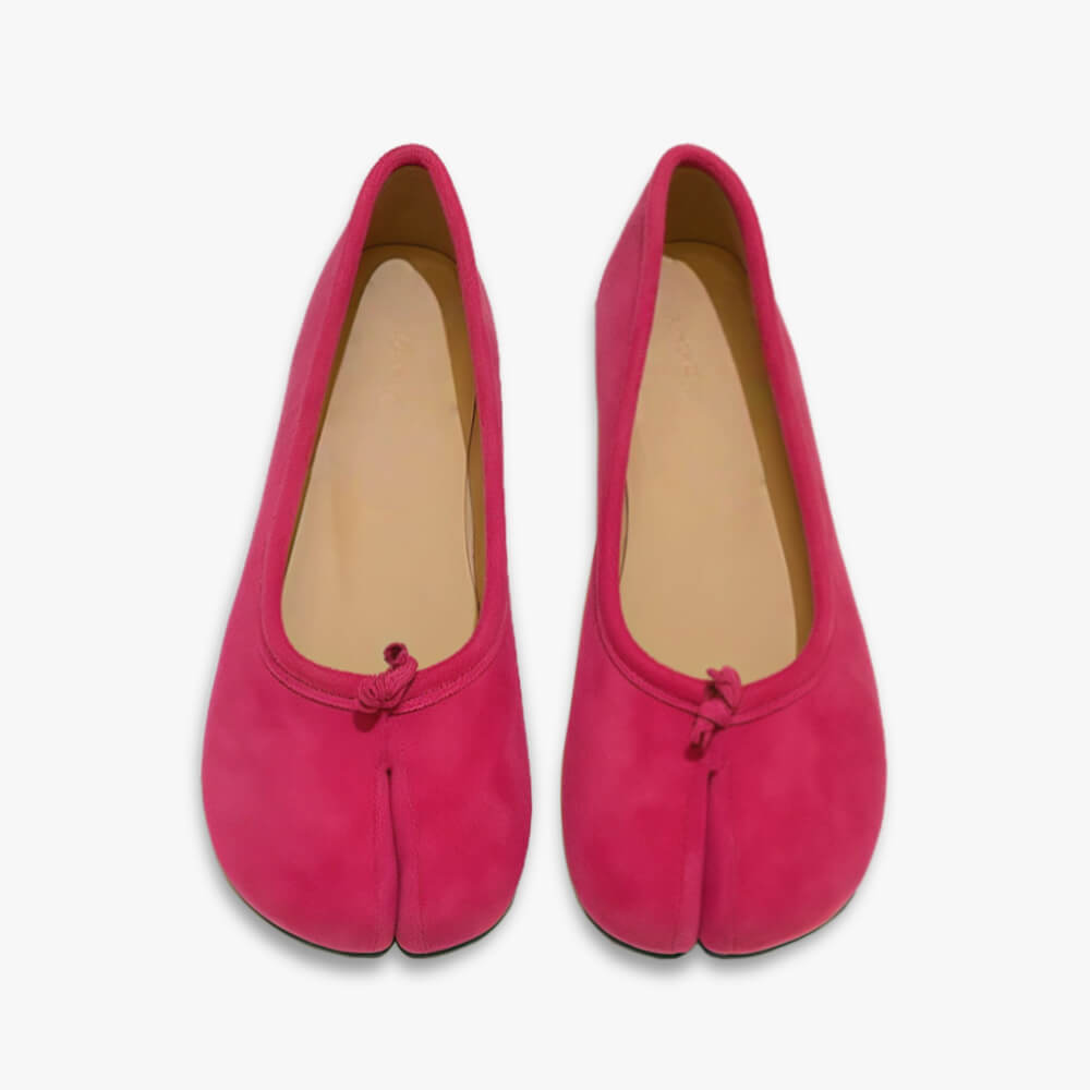 Suede Tabi Ballet Flats