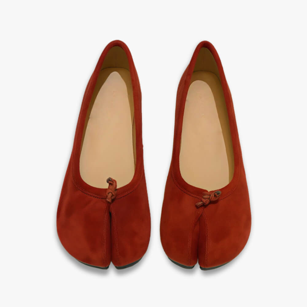 Suede Tabi Ballet Flats