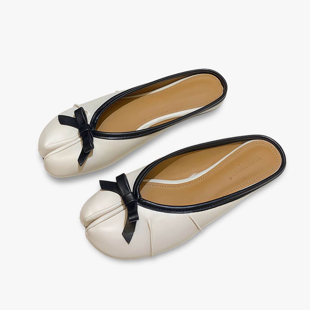 Bow Tie Tabi Sandal Flats