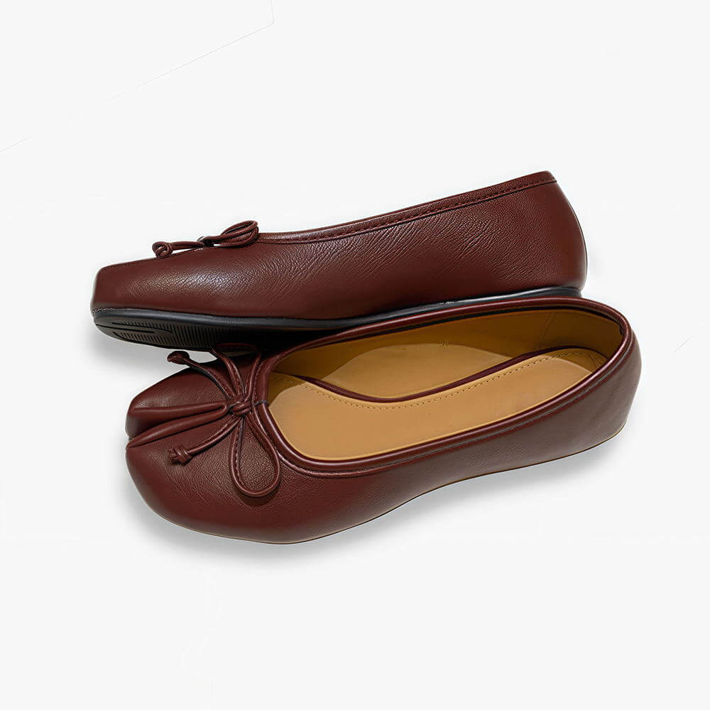 Bow Tie Tabi Flats