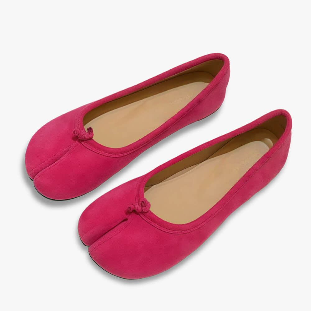 Suede Tabi Ballet Flats
