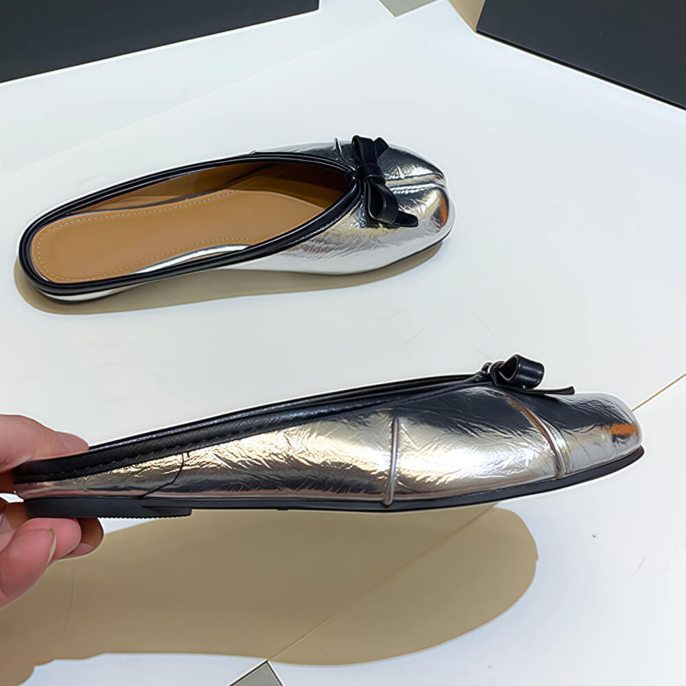 Bow Tie Tabi Sandal Flats