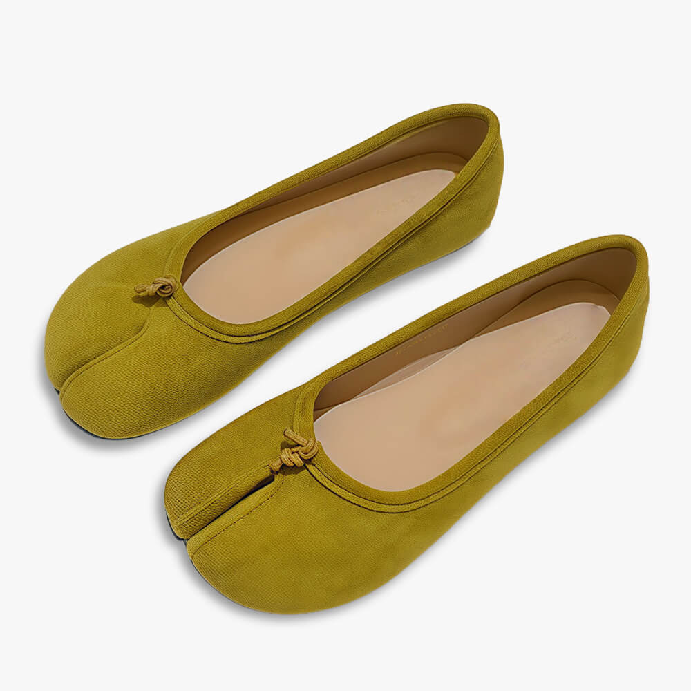 Suede Tabi Ballet Flats