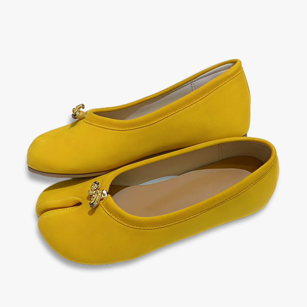 Suede Tabi Ballet Flats