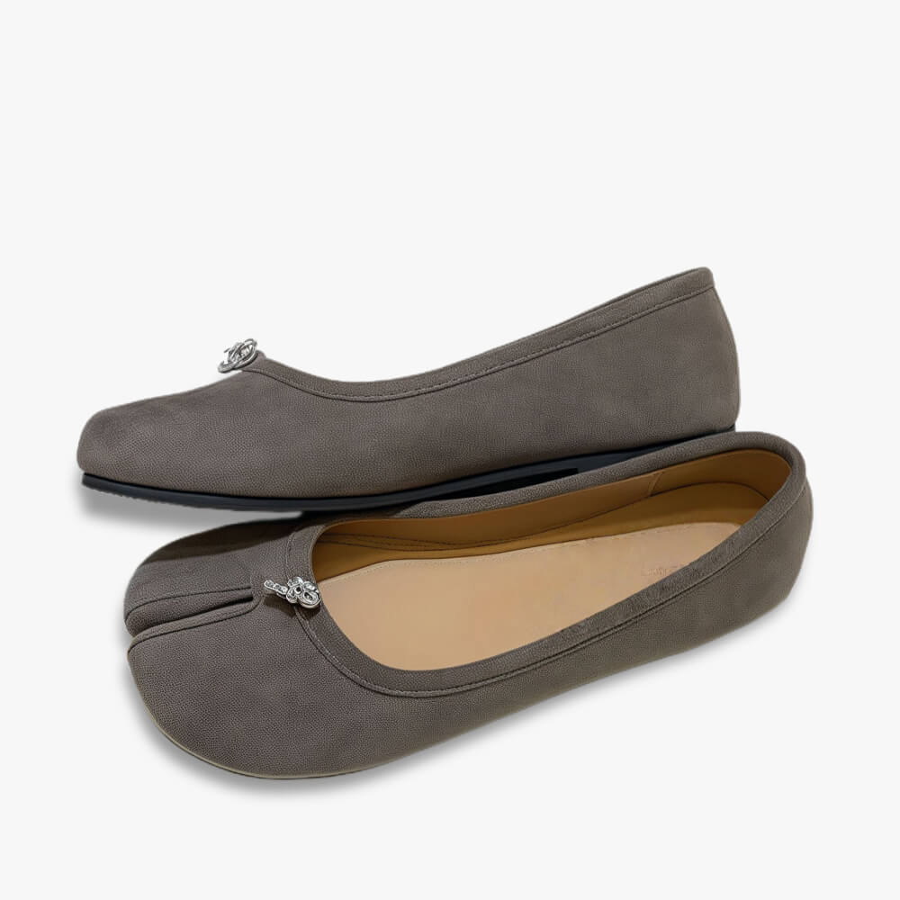 Suede Tabi Ballet Flats