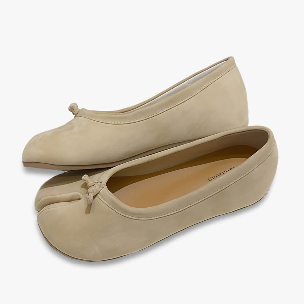 Suede Tabi Ballet Flats