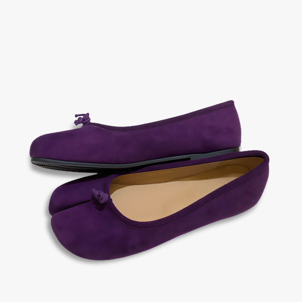 Suede Tabi Ballet Flats