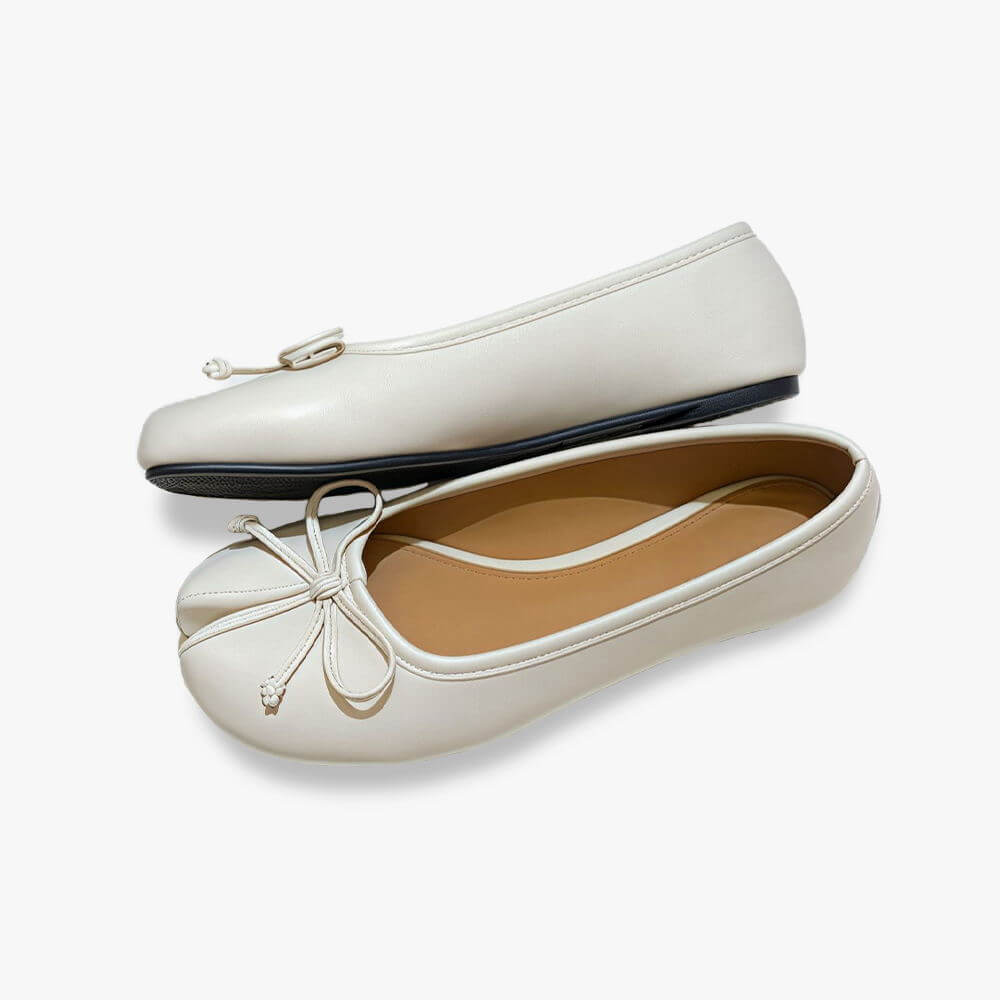 Bow Tie Tabi Flats