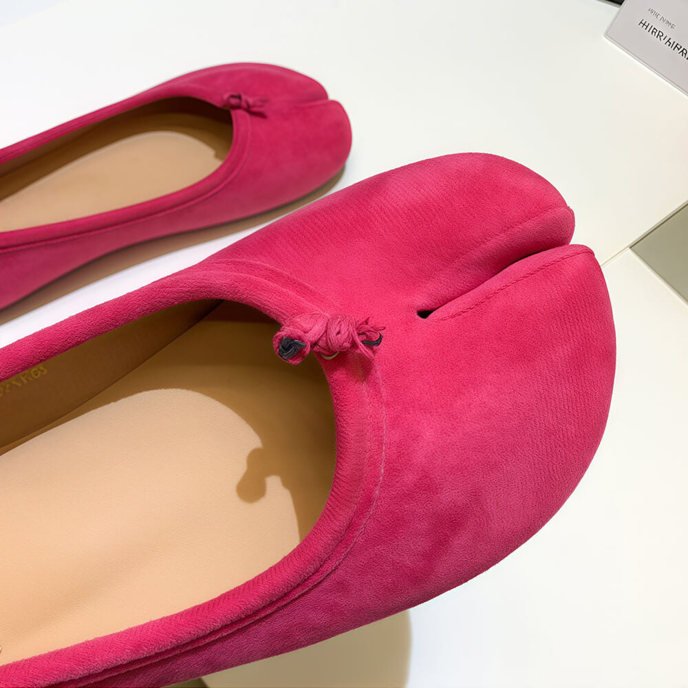 Suede Tabi Ballet Flats