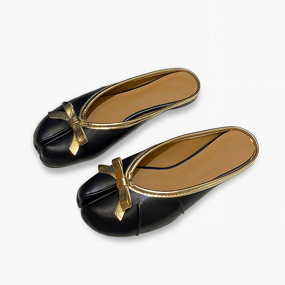 Bow Tie Tabi Sandal Flats