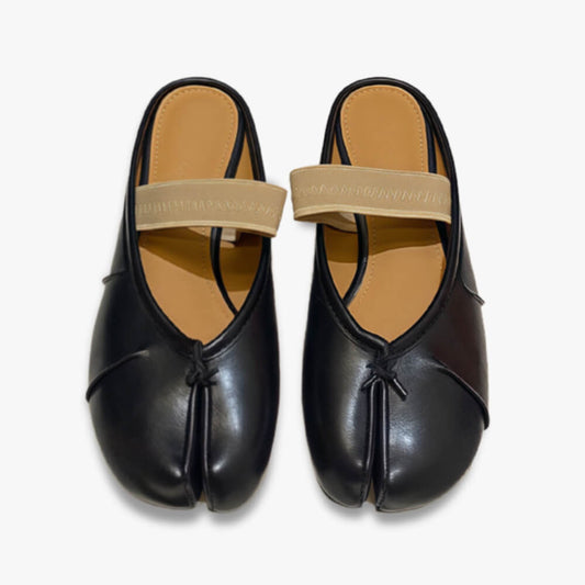 Elastic Strap Tabi Sandal Flats