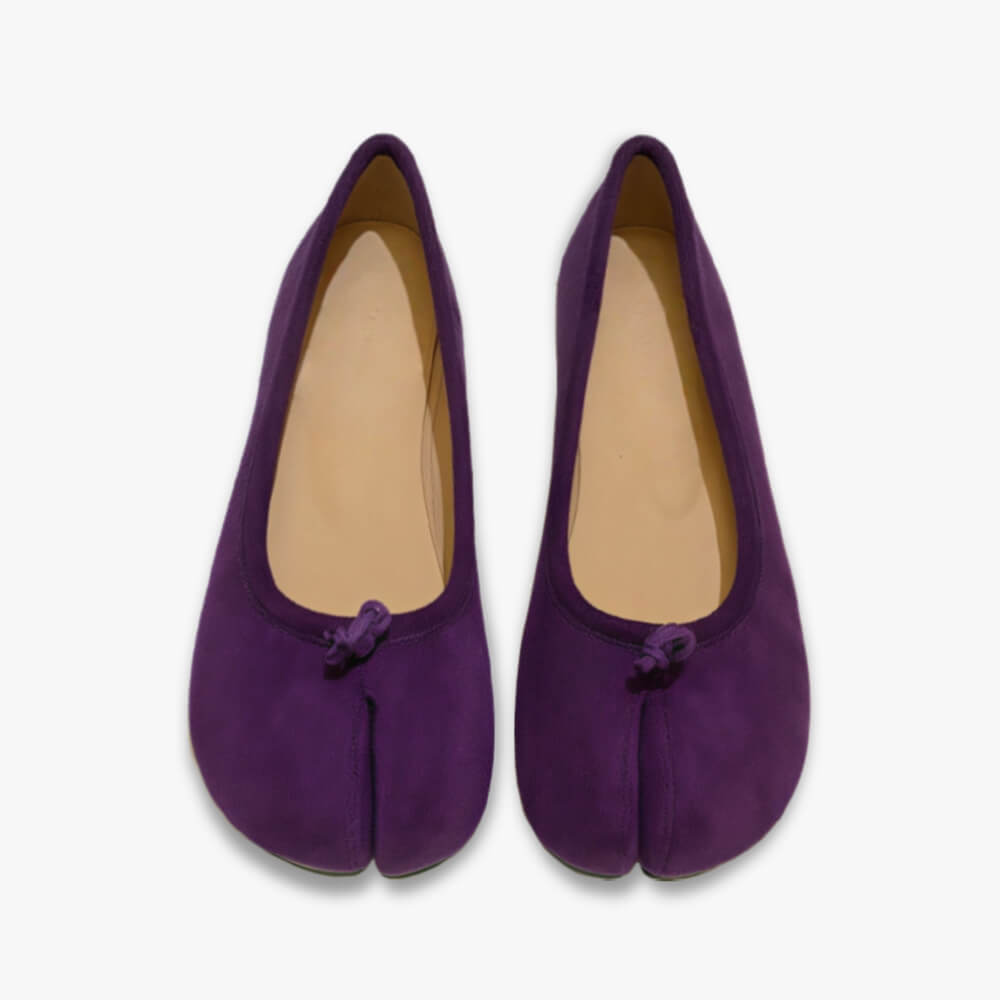 Suede Tabi Ballet Flats