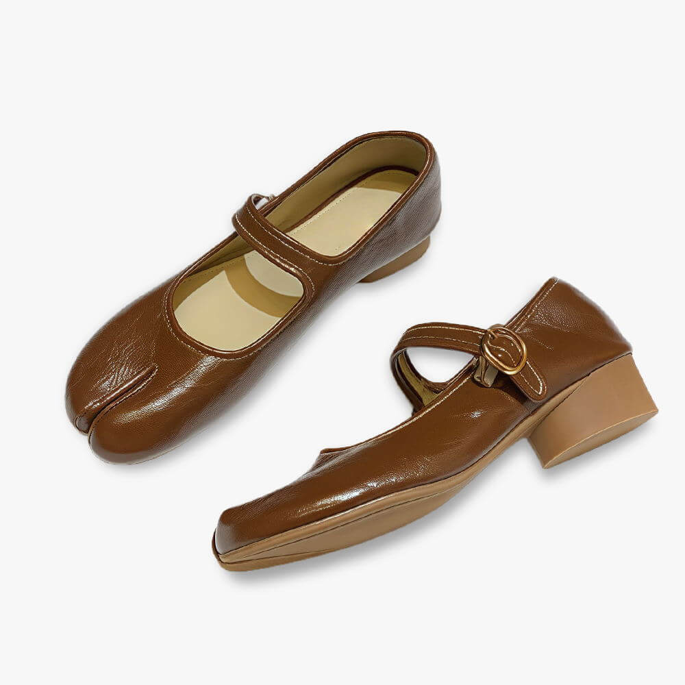 Adjustable Strap Tabi Mary Janes