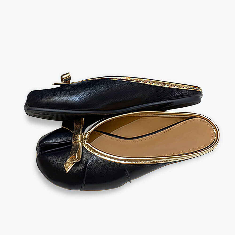 Bow Tie Tabi Sandal Flats