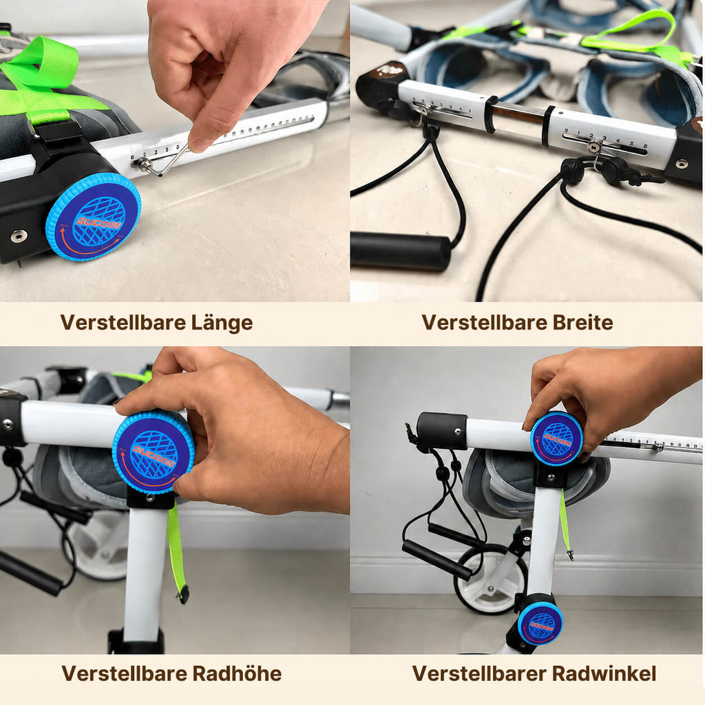 Hunderollstuhl für die Hinterbeine