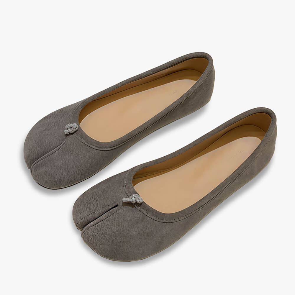 Suede Tabi Ballet Flats