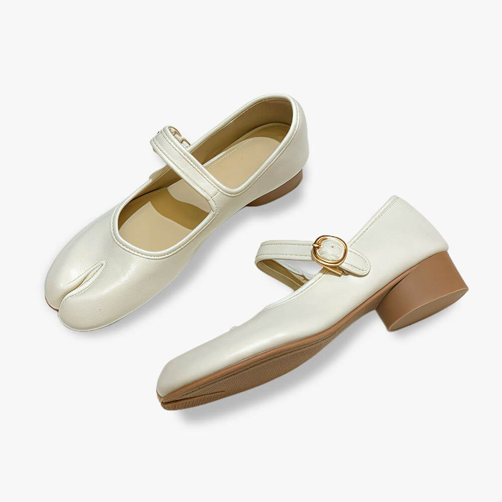 Adjustable Strap Tabi Mary Janes