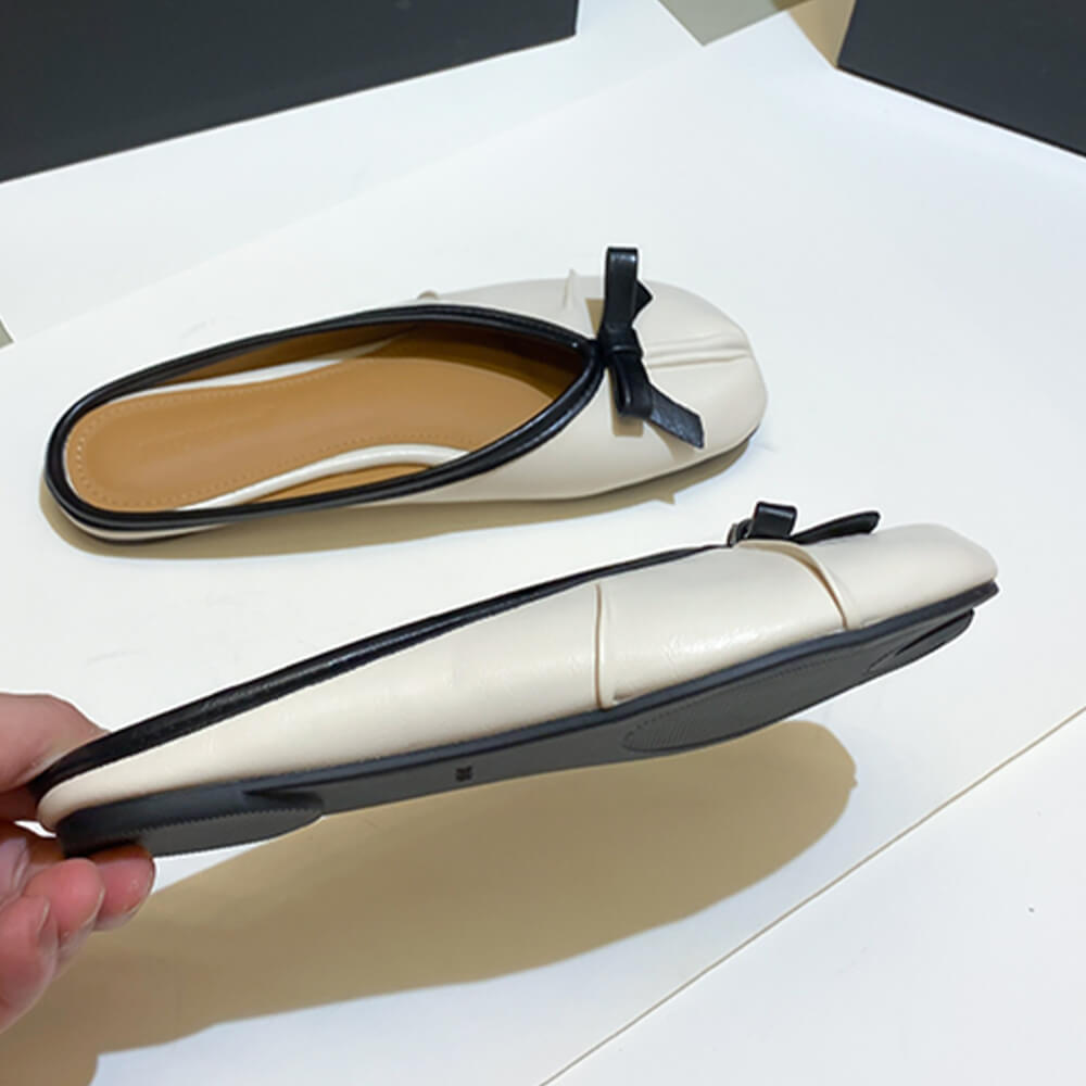 Bow Tie Tabi Sandal Flats