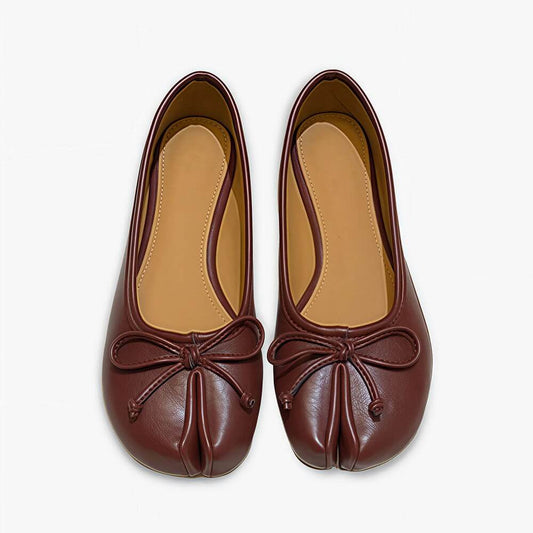 Bow Tie Tabi Flats