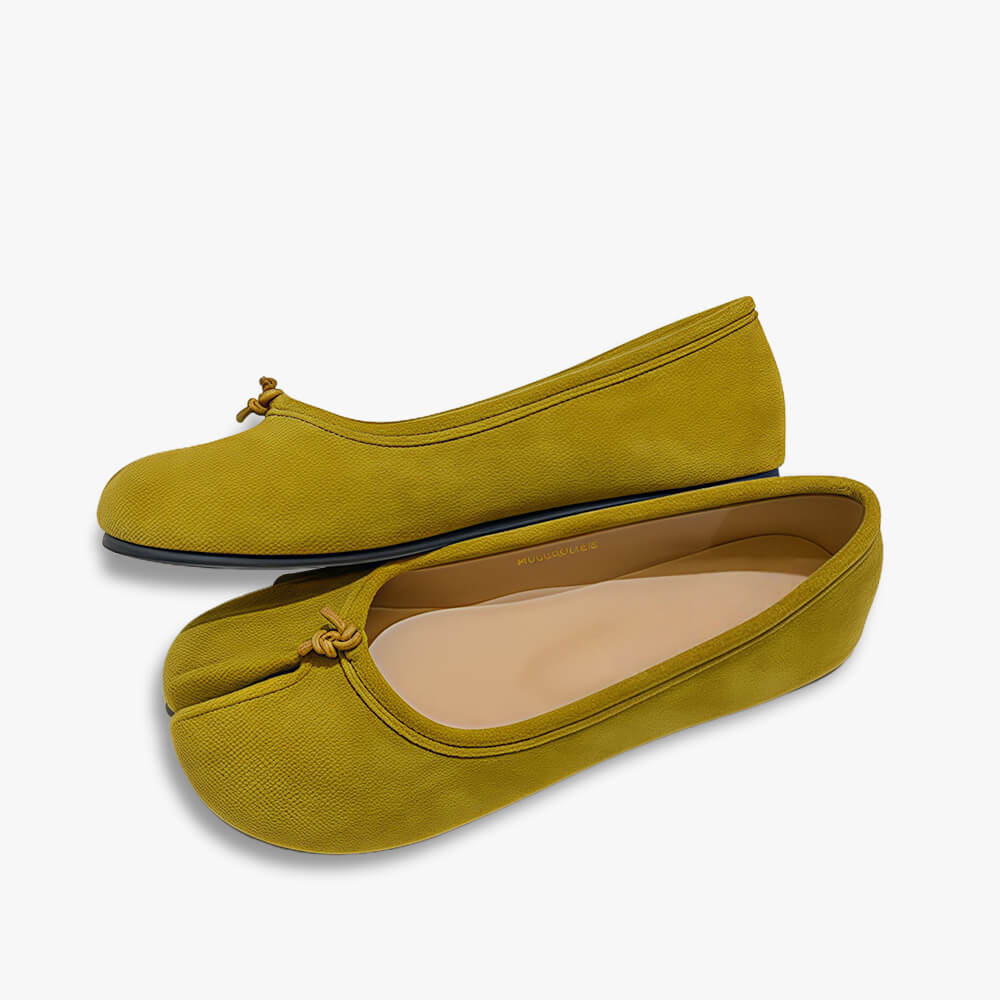 Suede Tabi Ballet Flats