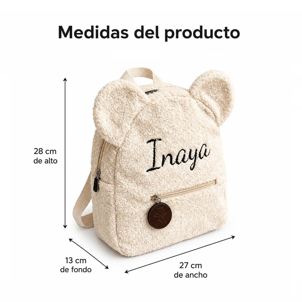 mochila guarderia personalizada