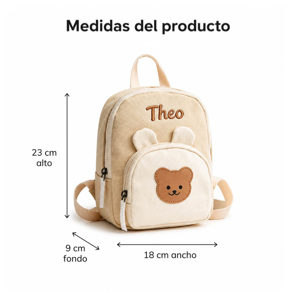 mochila guarderia personalizada