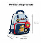 mochila guarderia personalizada