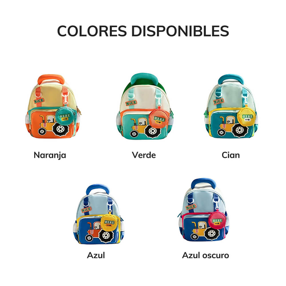 mochila guarderia personalizada